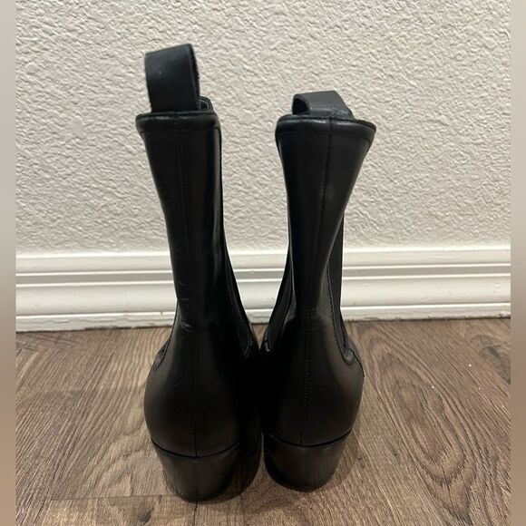 Veronica Beard Lada Leather Booties size 11M - Picture 4 of 6